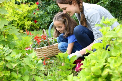 Low-carbon van used by Gardeners North Harrow for sustainable travel